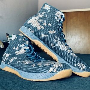 Nobull Hi-Top Dark Floral Gum Trainers (Men’s)